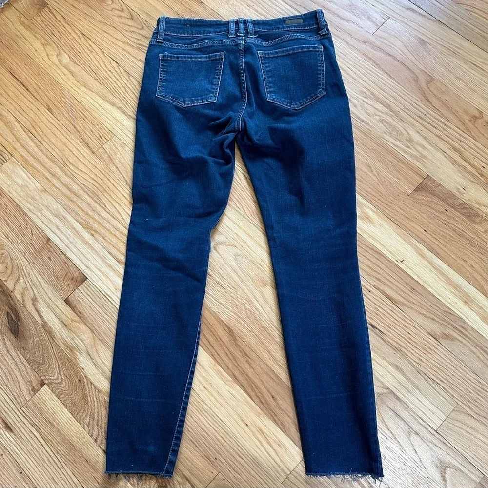Kut From the Kloth Raw Hem Dark Wash Skinny Jean Sz 4 - Picture 10 of 10
